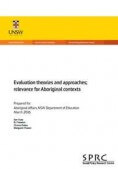 evaluation theories and approaches research cover